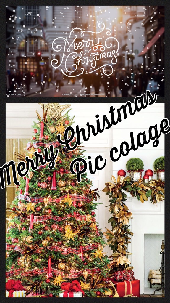 Merry Christmas Pic colage