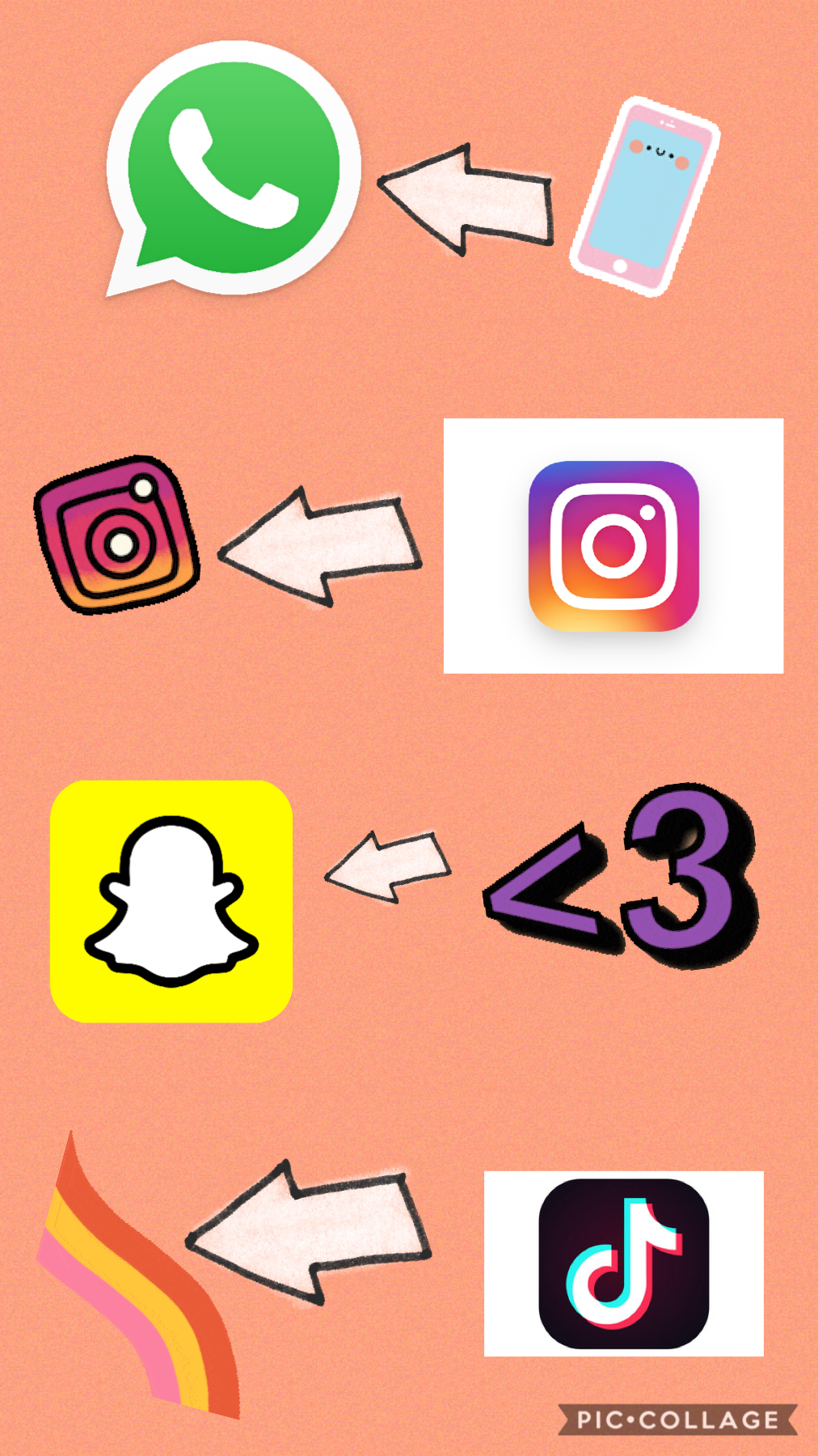 WhatsApp VS Instagram VS Snapchat VS TikTok 