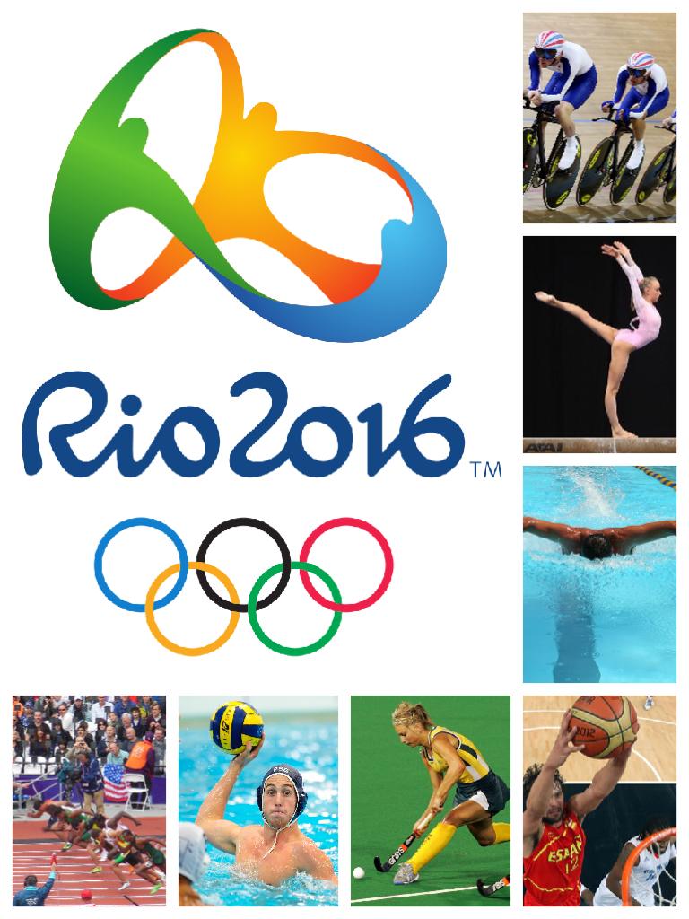 Well done to all the Olympians at Rio 
right now competing               
for your country!