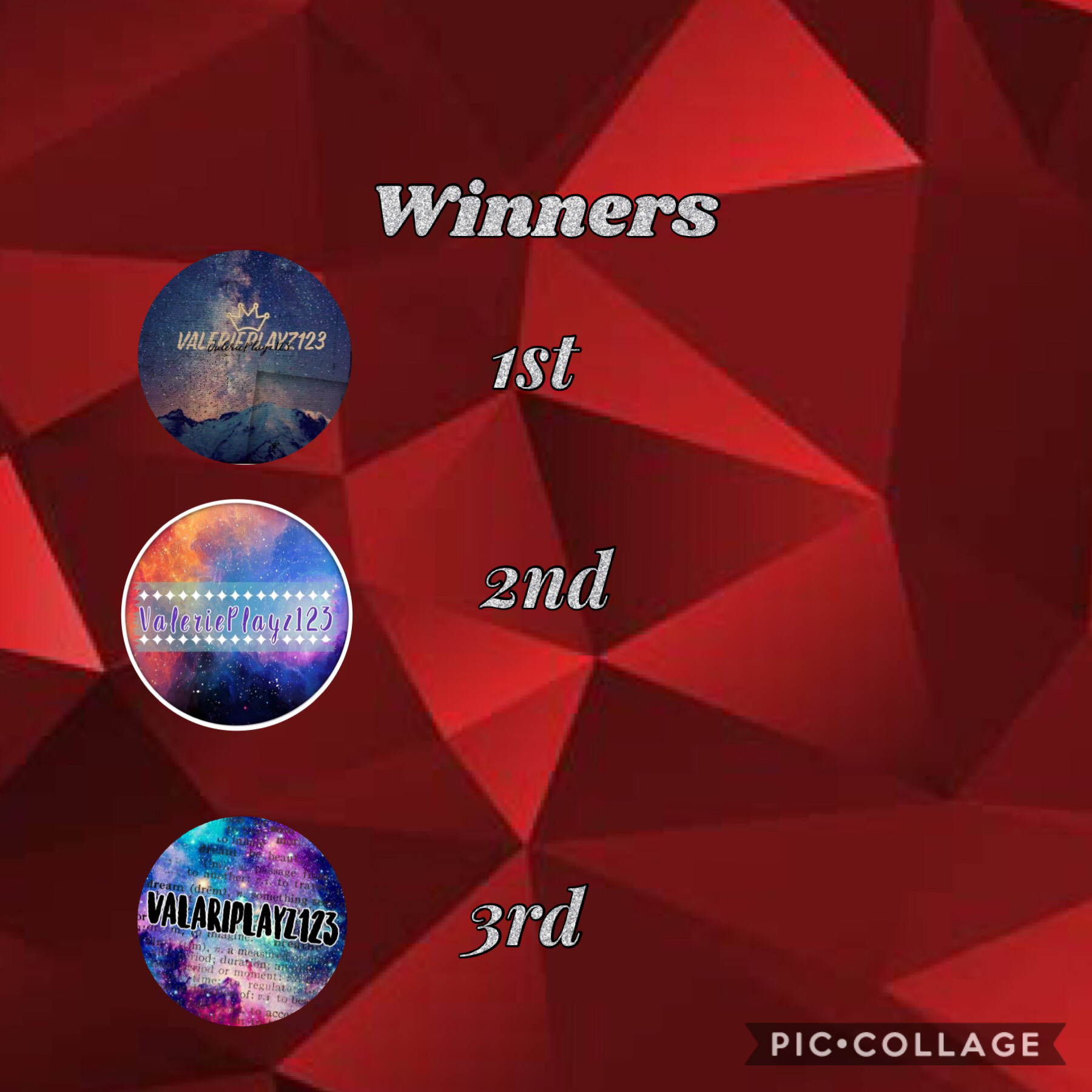 Please check if your the winner