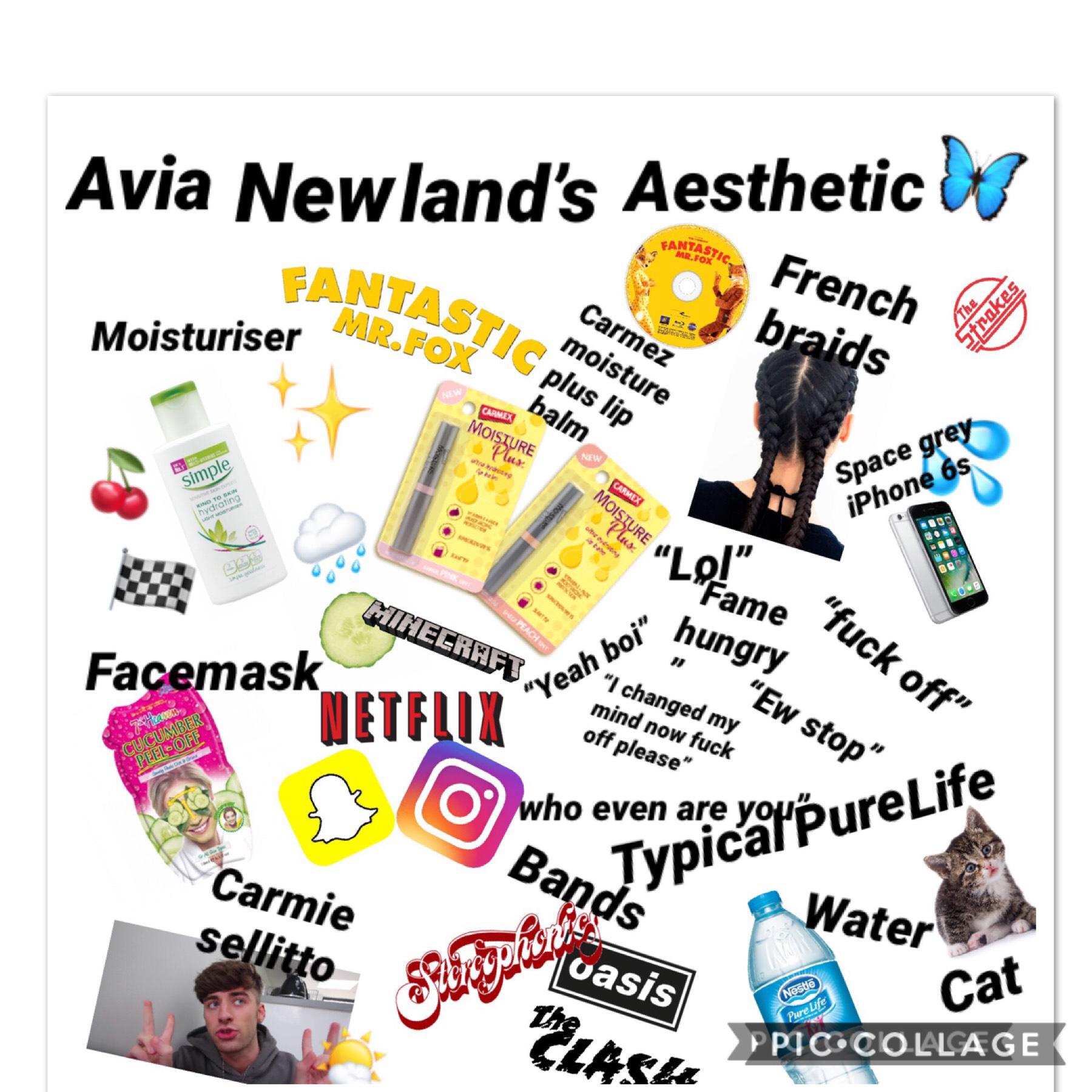 Avia Newland’s aesthetic 