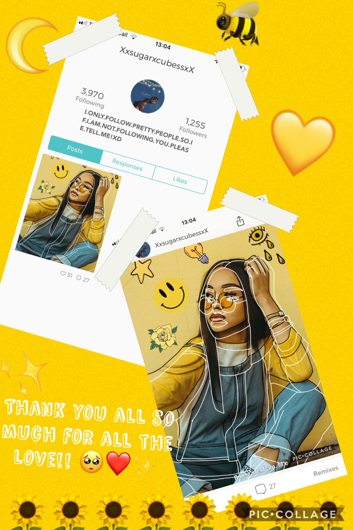 Thank you all so much!!! 🥺❤️✨🌻