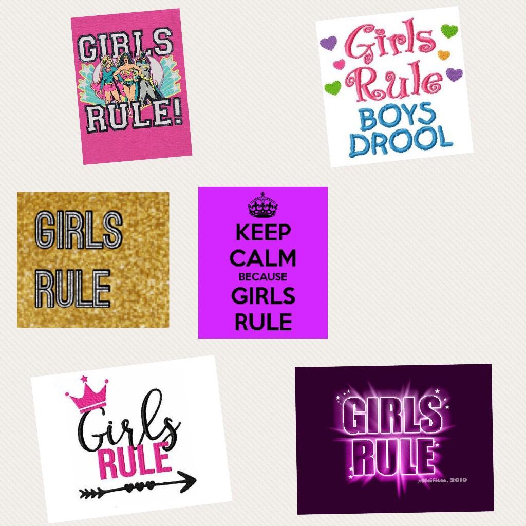 Girls rule!