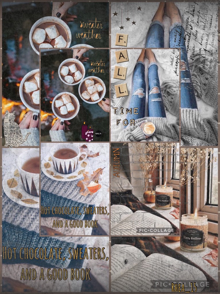 ☕️Tap📕
~8-11-17~
Inspired by Bubblegumkitty05
Tags: Rhea_15, Pconly, Bubblegumkitty05, Leila101, Autumn, Fall, Hot chocolate, Books, Sweaters, feature