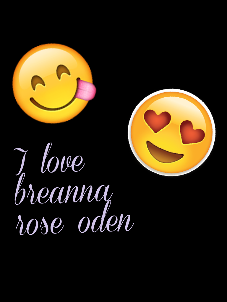 I love breanna rose oden