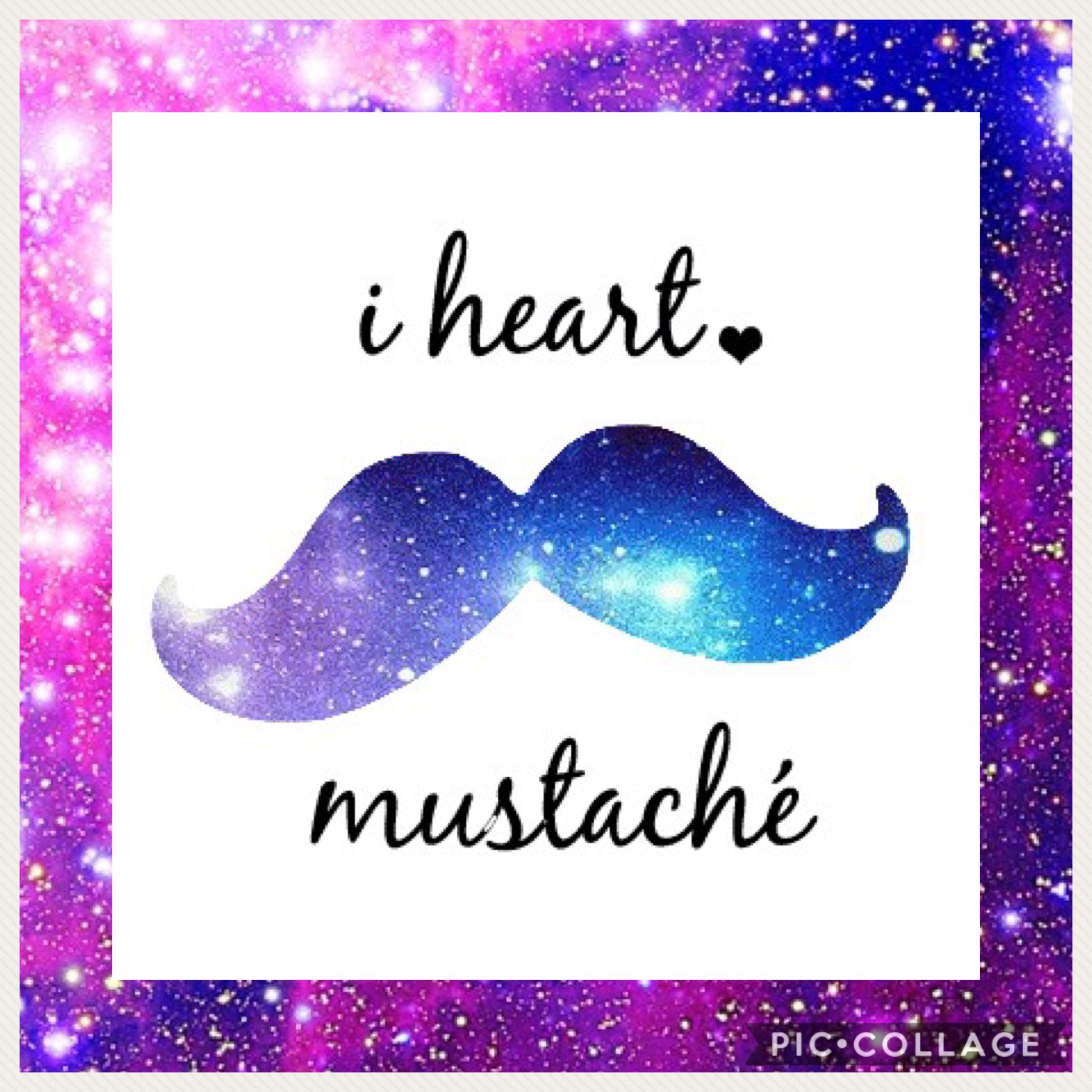 #moustache