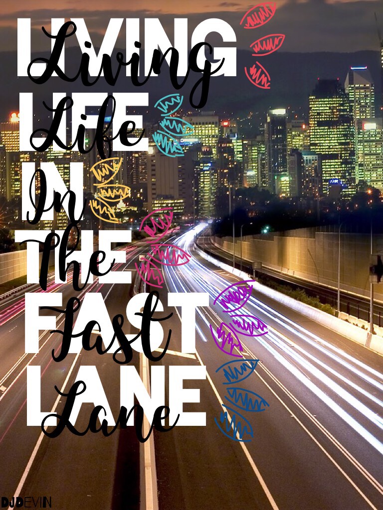 Do you live life in the fast lane? 