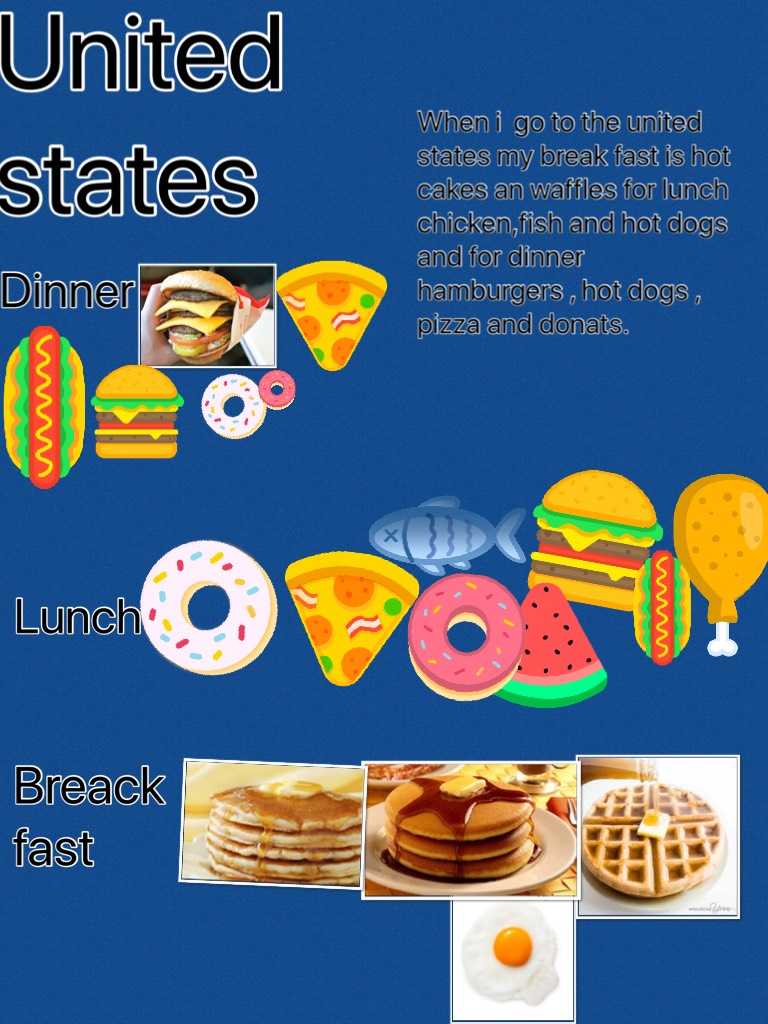 Food of the united states