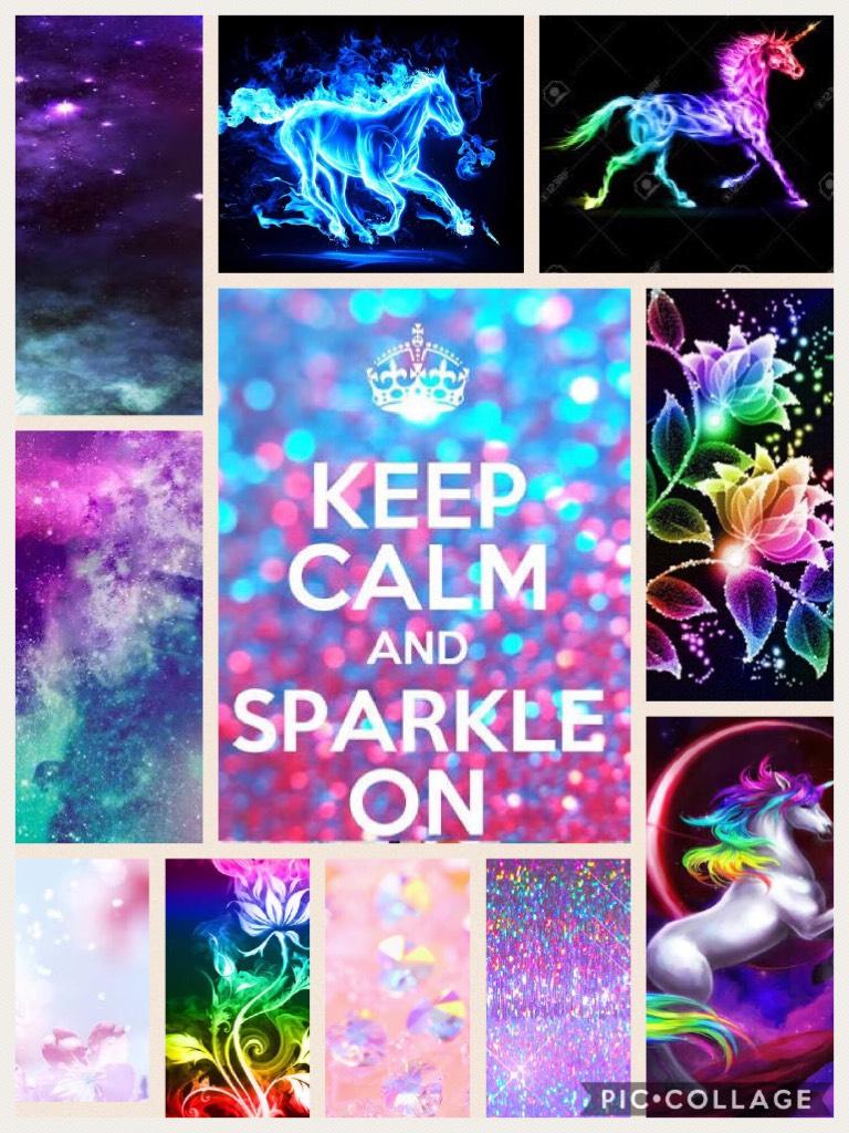 Keep calm and sparkle on