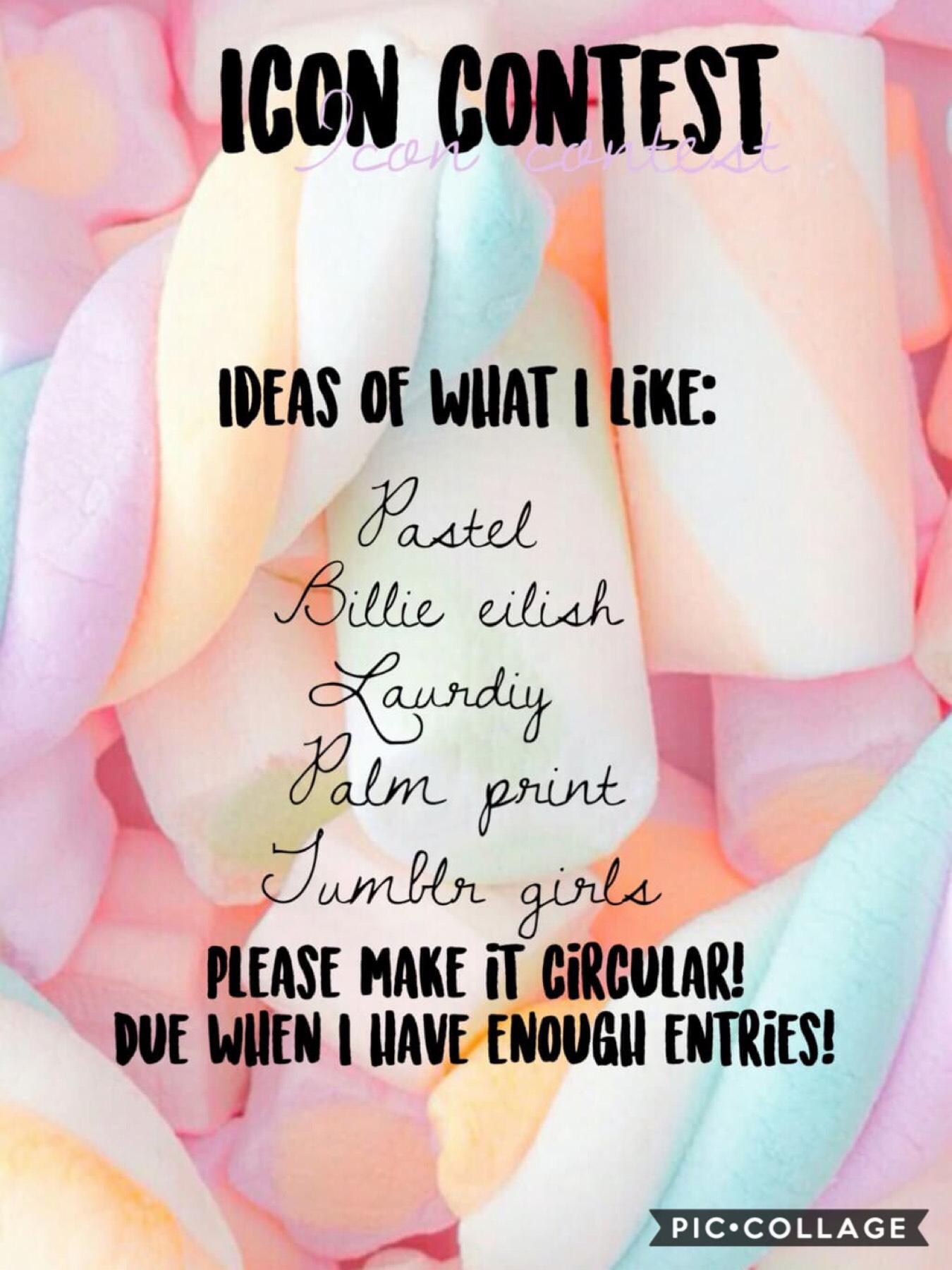 ANOTHER ICON CONTEST!!!! 💓 