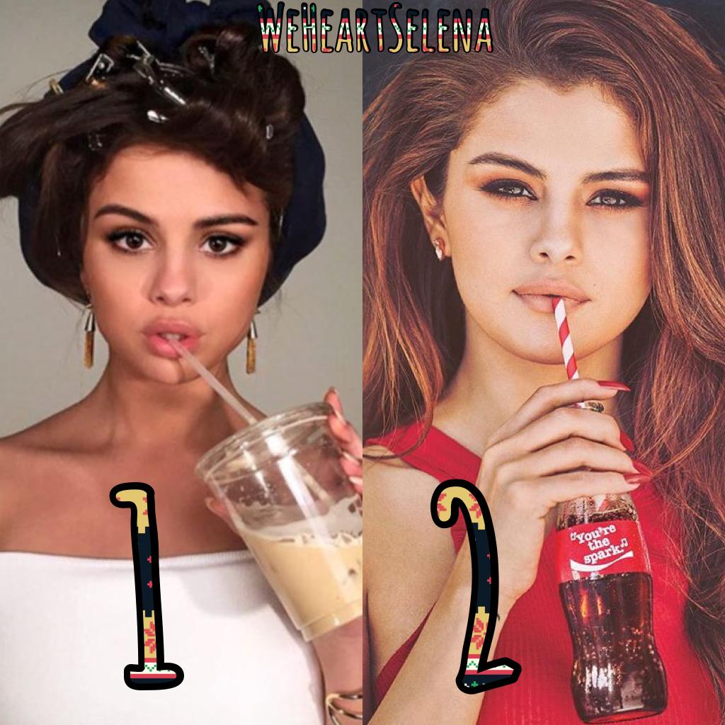 1 or 2? Reply below! ☕️ -Claire 🦄