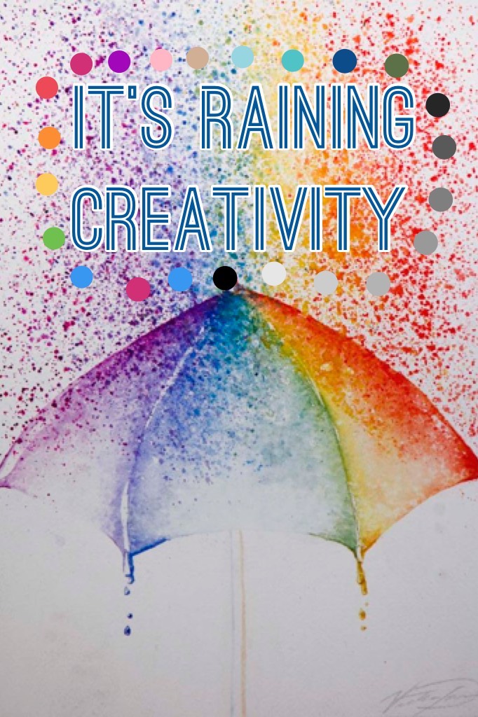 Tap😊
It's raining creativity!!!!😂I love it when it rains...CREATIVITY! Hate it when it rains💦🌧🙄😂😂😂Please leave a comment if you want me to check out your profile💙😘💙