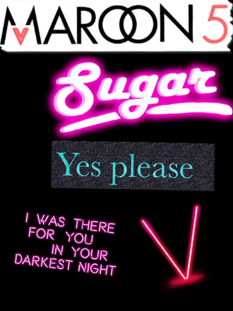 Sugar? Yes please !