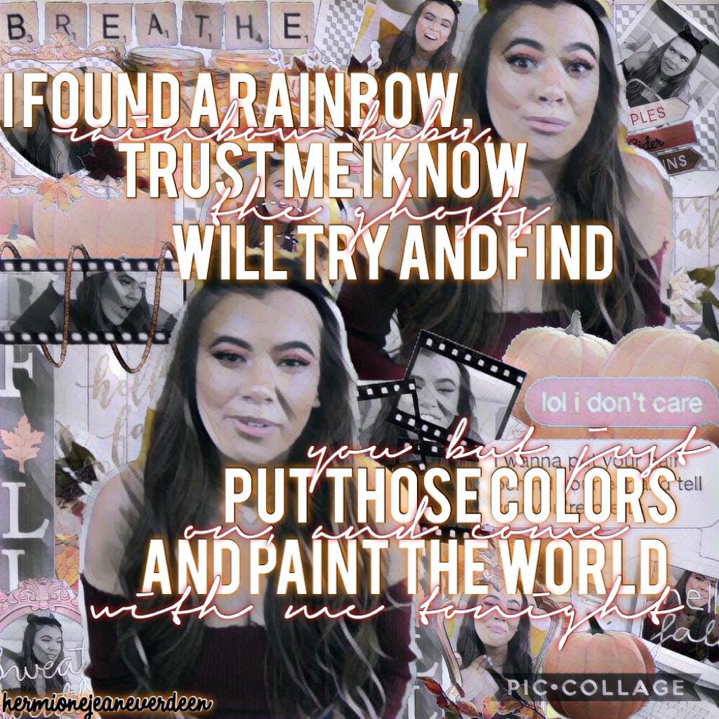 fangirl is typing...
My first Adelaine edit(the happiest place on the internet)!! Also,the lyrics are from Kesha’s song ‘Rainbow’ which I love!!!!!💕💕💕💕 Rate 1-10?
Credit to puppyart26_tutorials for the premades!