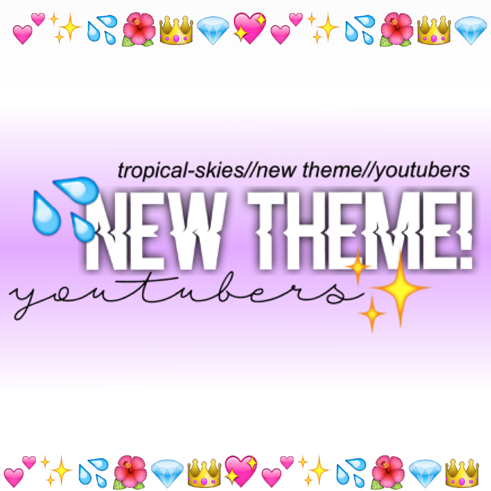 👑Click Here👑
Yay! I'm doing youtubers as a theme! Comment down below any specific youtubers you want me to do!✨ And also collab anyone?