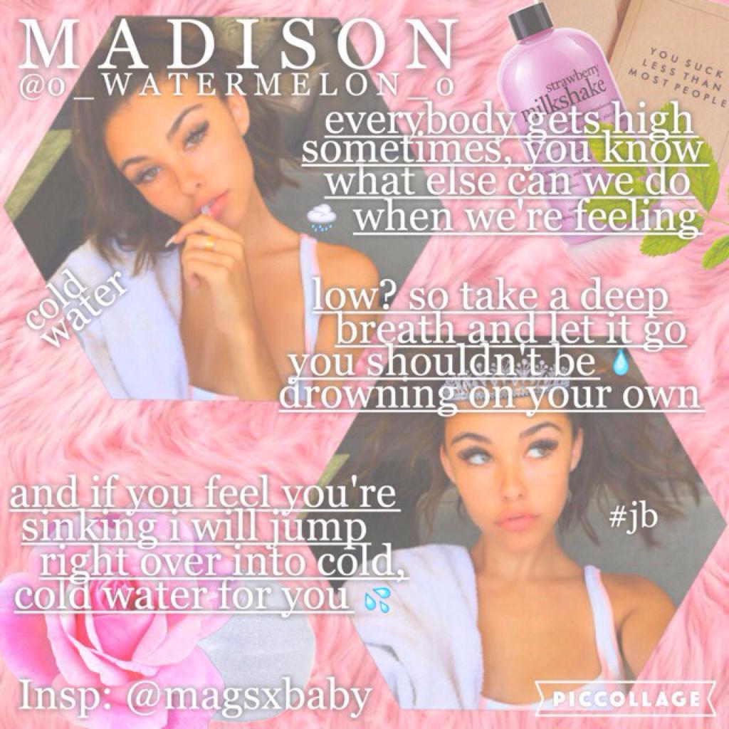 click here
"Cold Water" -Major Lazer & Justin Bieber🌧💧my fave song! Love this collage #newstyle Maddison's so goals🌸🍃