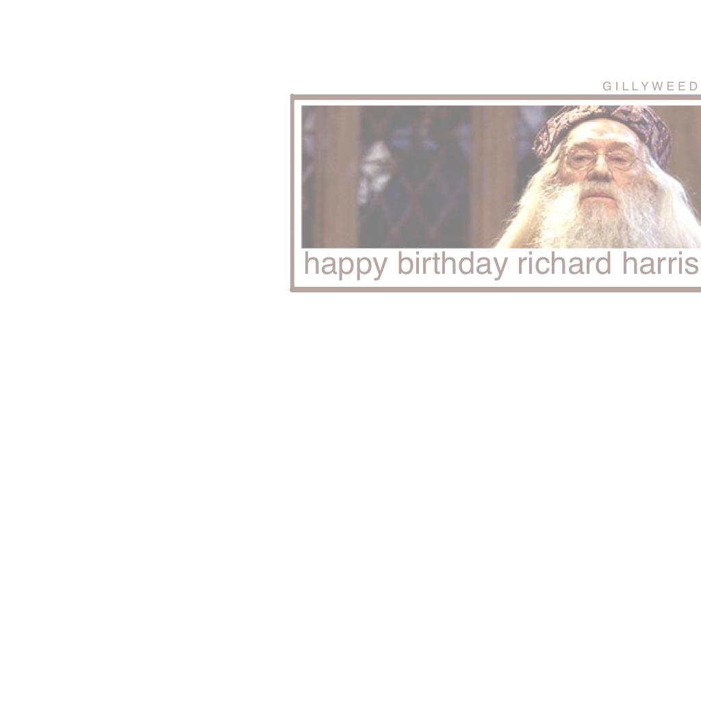Happy Birthday Richard Harris and Louis Cordice! (Blaise Zabini)💚⚡️