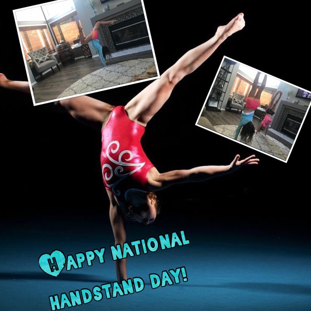 Happy national handstand day!