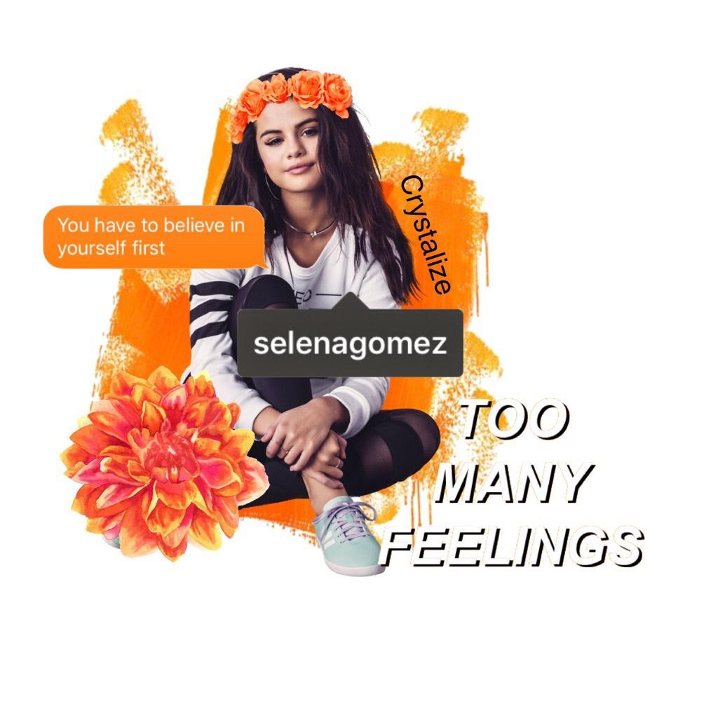 🧡TAPPY HAPPY🧡
Hiiiiii guys ik it’s kinda late (10:36pm) but I fell asleep from 3:30pm to 6:30pm today! 😂 YAY ME 👏🏼😅anyway hope you like the more text and the tag (that’s Selena’s actual Instagram tag)! 
xoxo Annalee✨🧡