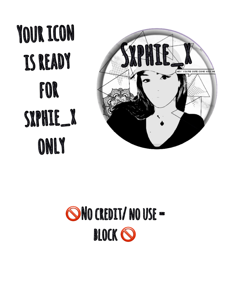 Your icon is ready for sxphie_x only 