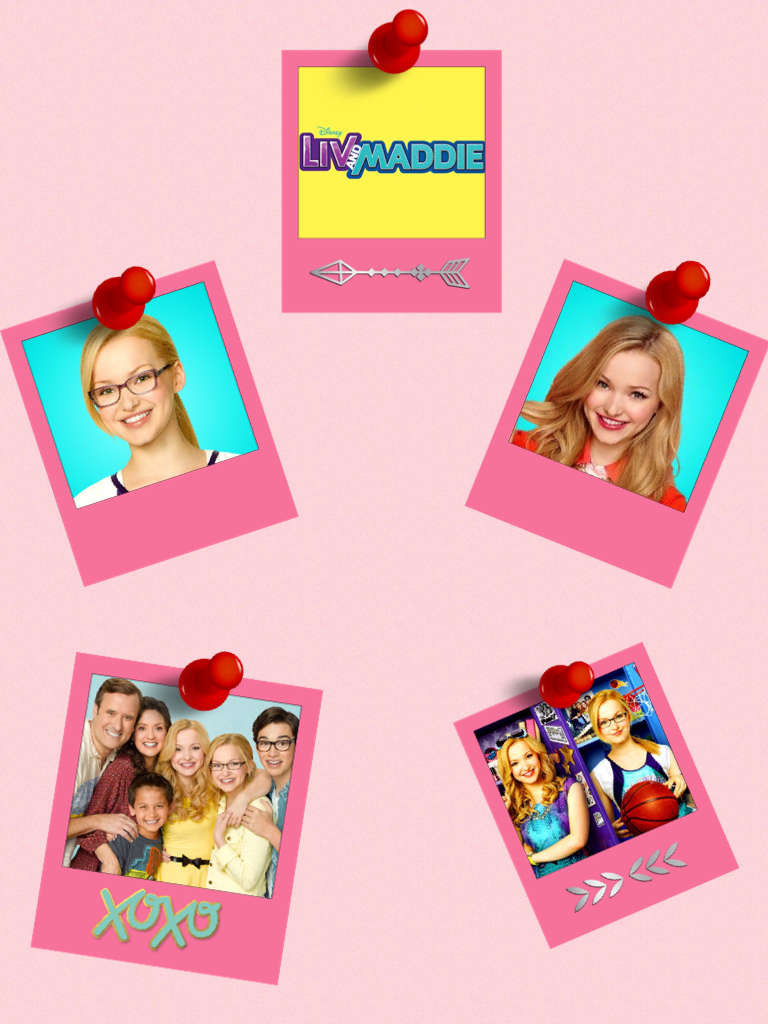 Liv &I Maddie! ❤️ Almost forgot to post 😂😋