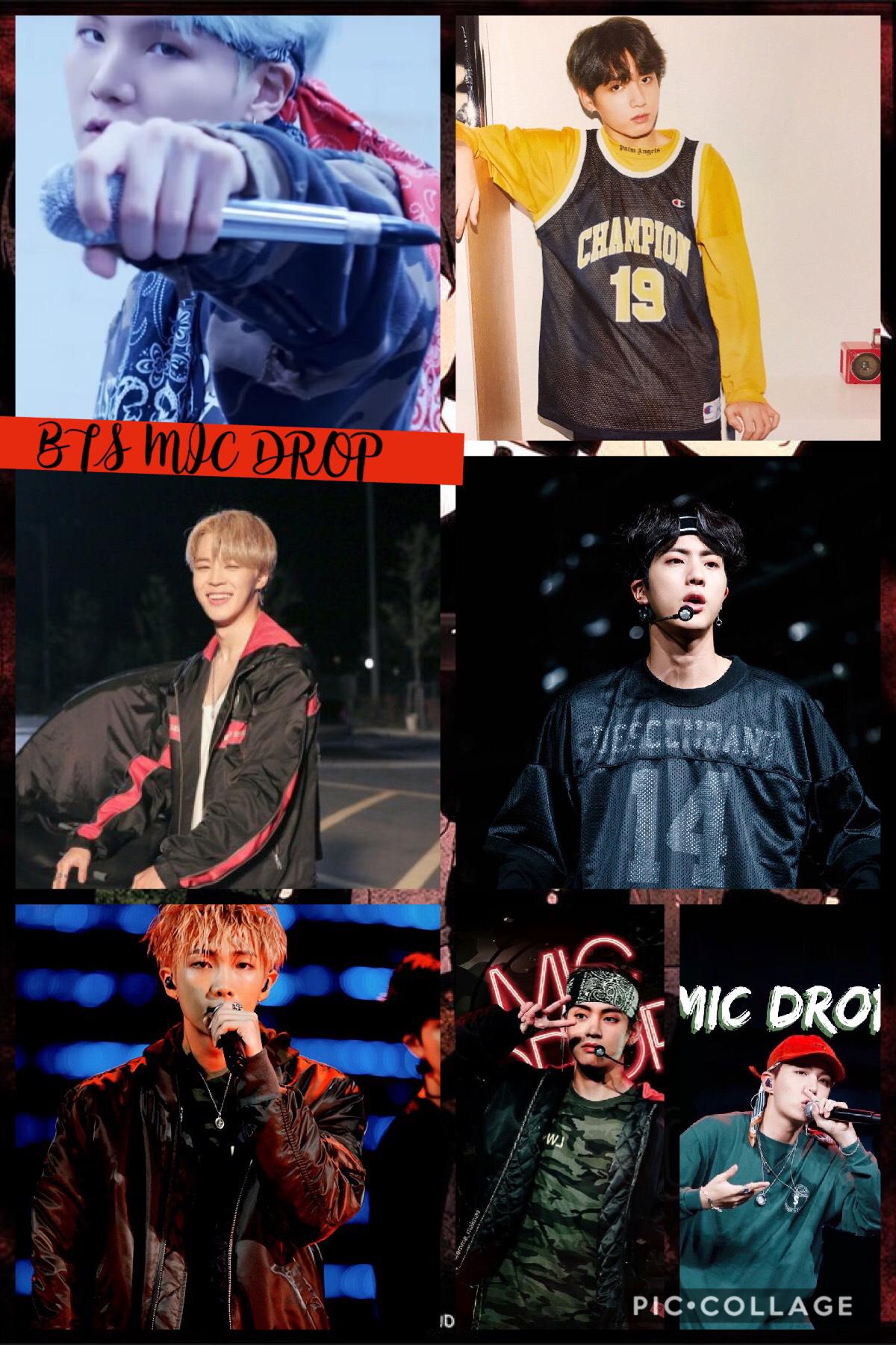 BUM A.R.M.Ys! HERE I’M BACK WITH AN OTHER BTS COLLAGE! And this time it’s the BTS MIC DROP Edition:D be proud of me pls :3 Ok bye! 