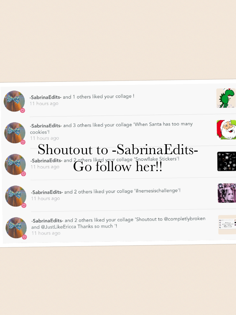 Shoutout to -SabrinaEdits- 
Go follow her!! 