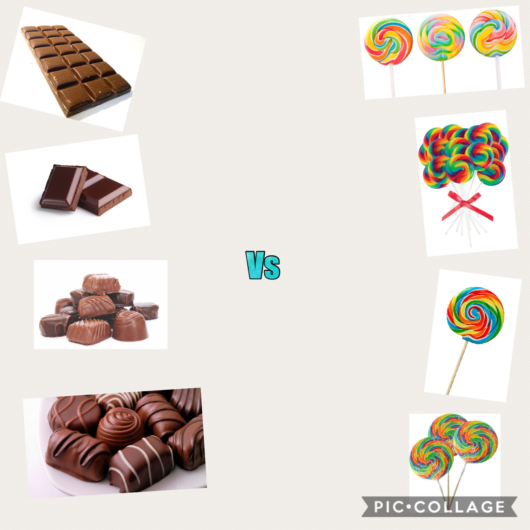 CHOCOLATE 🍫 VS LOLLIPOPS 🍭 
