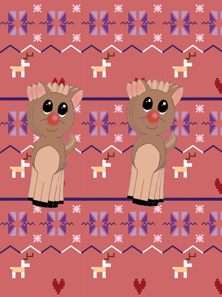 Rudolf the red nosed reindeer 