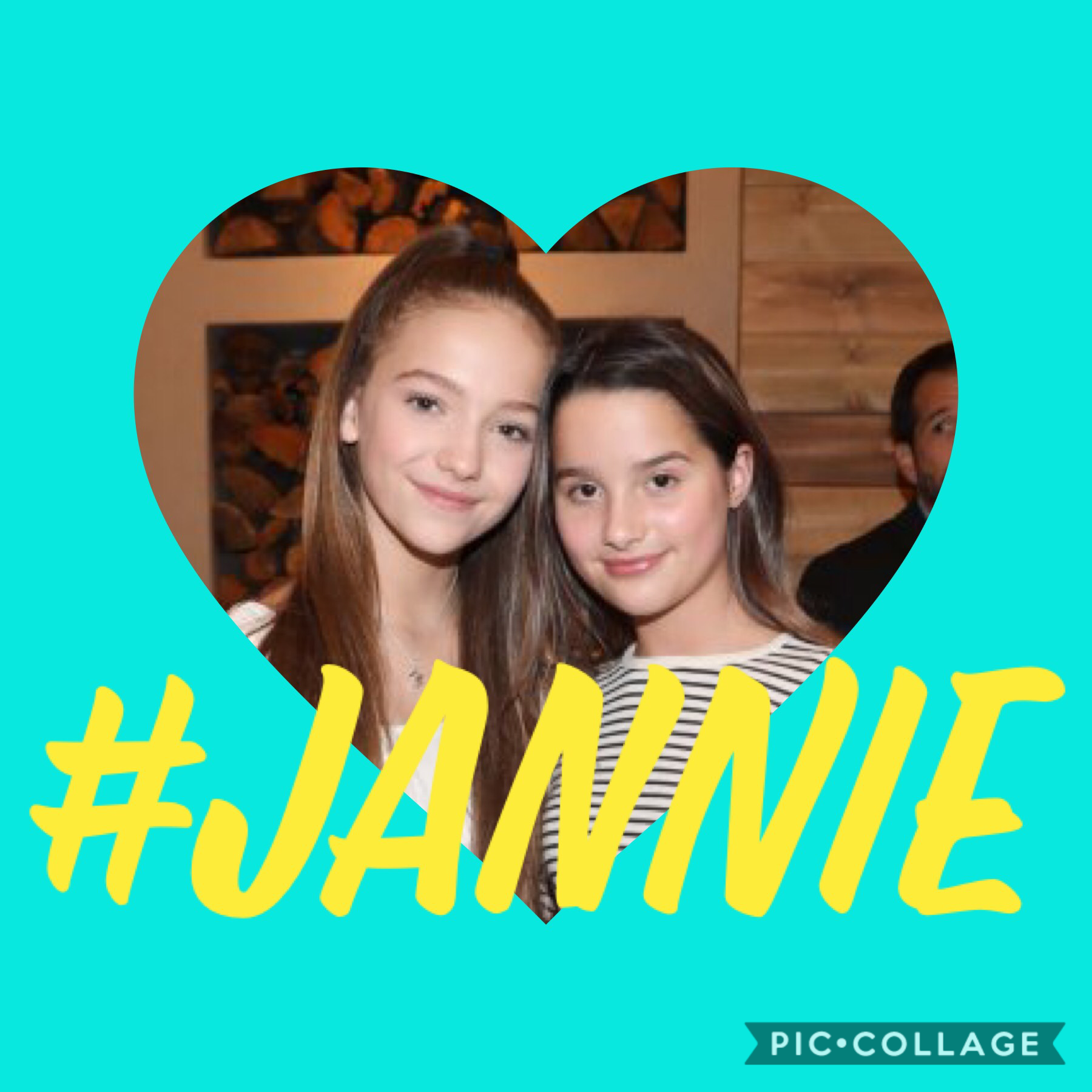 #Jannie in this post do you thing there is too much going on between the picture, the bright aqua background and the bright yellow writing?!