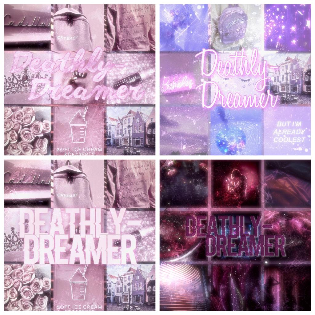 I wasn't sure what theme you wanted so I made 4 different ones, you can tell me which ones you want and I'll remix them to you!