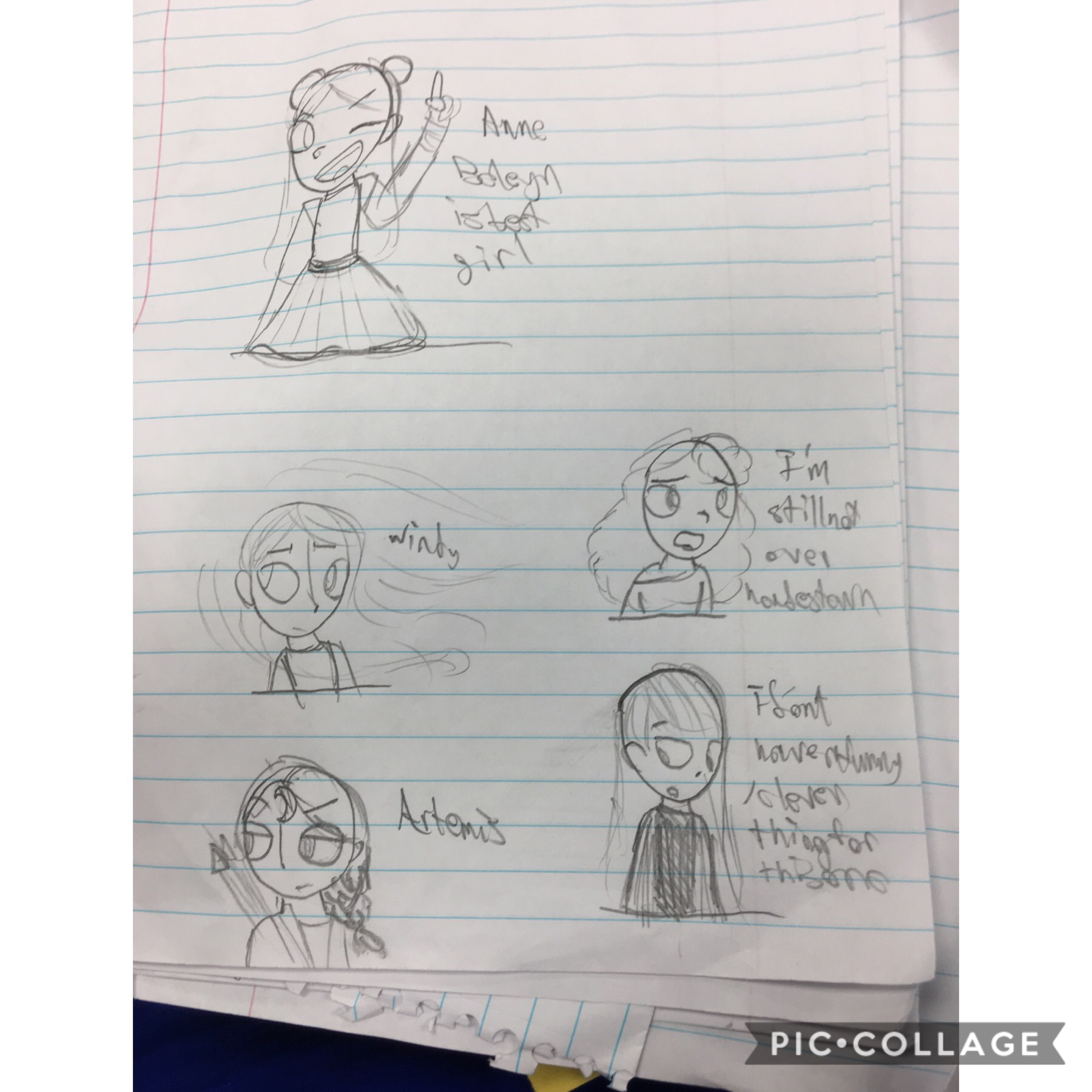 Doodles in class