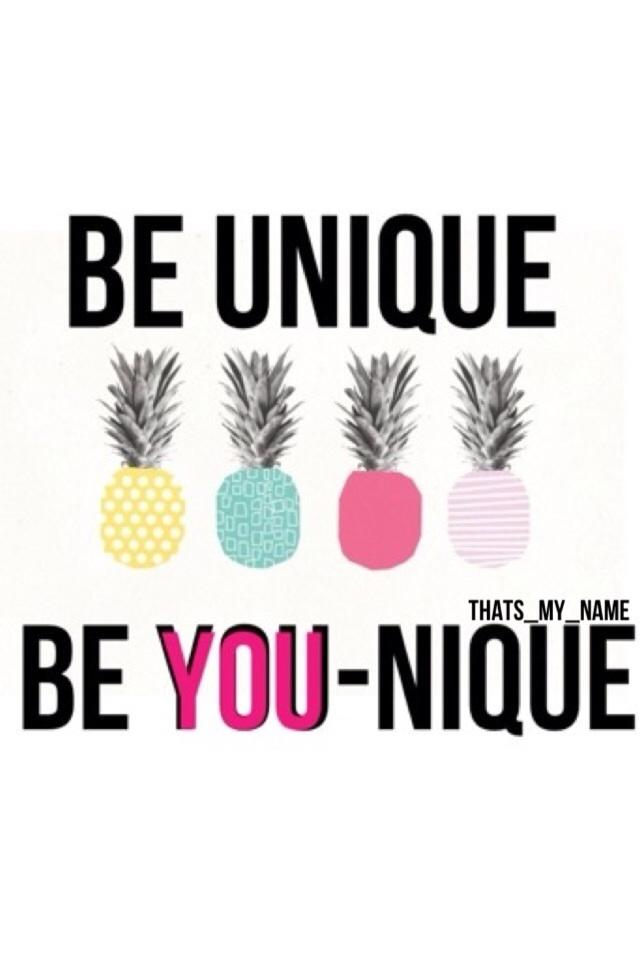 Be you-nique