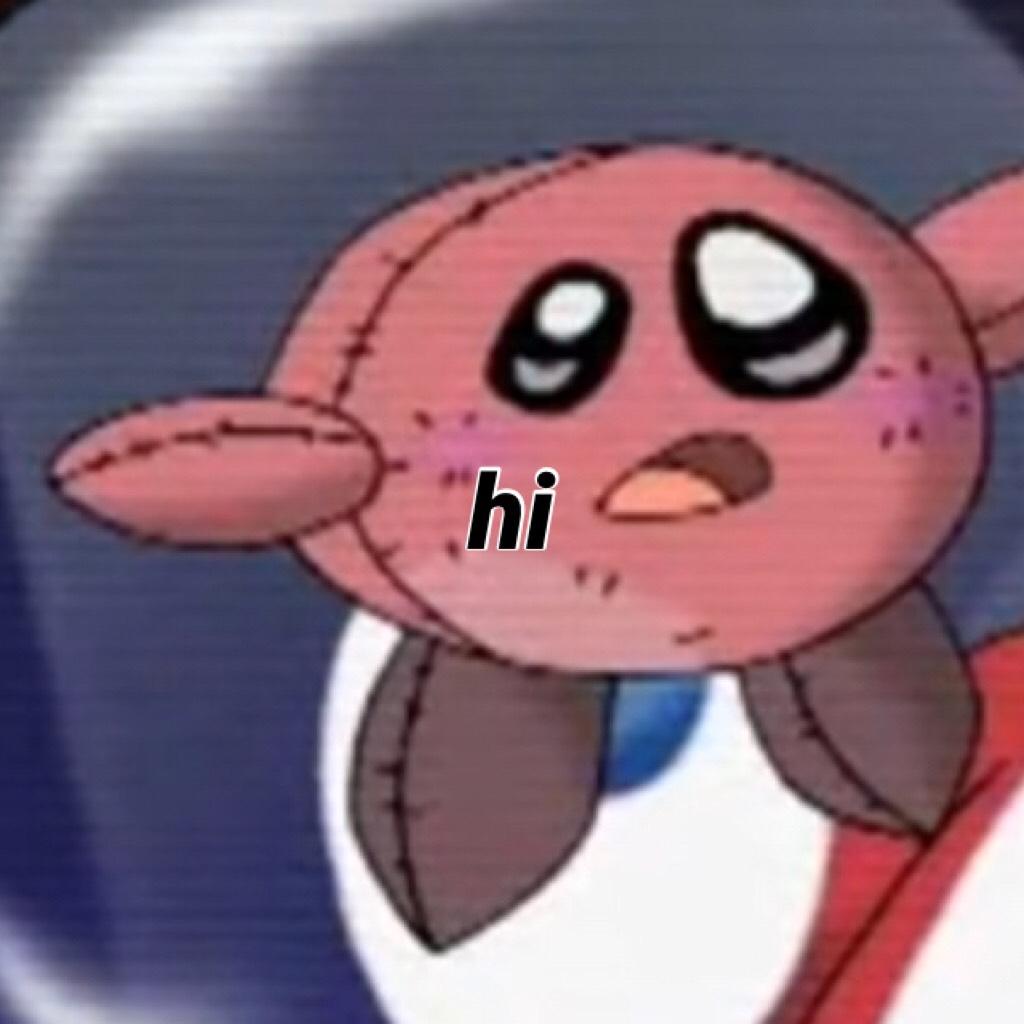 I might turn this account into a kirby account but idk man
