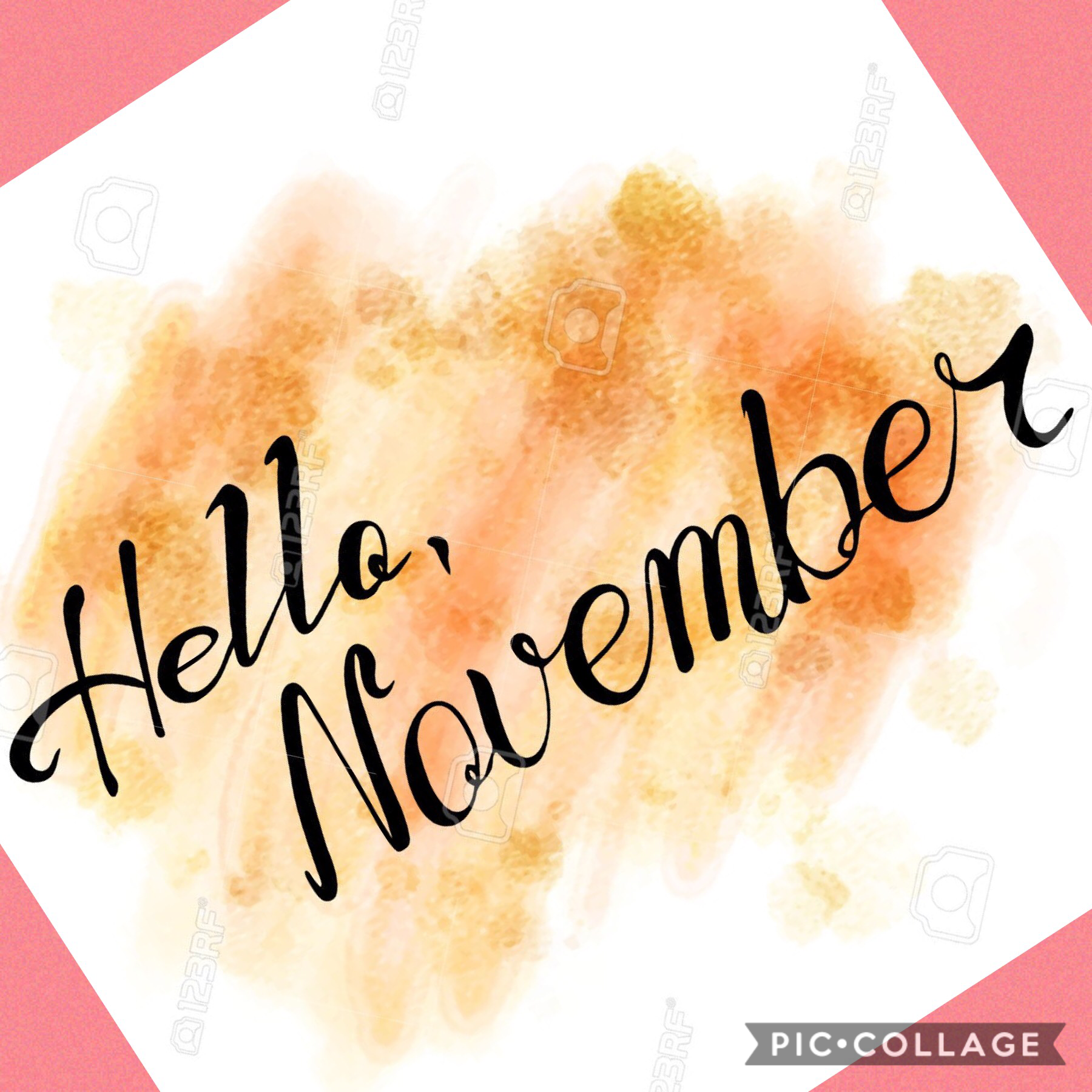 Hi November 🎉🎉