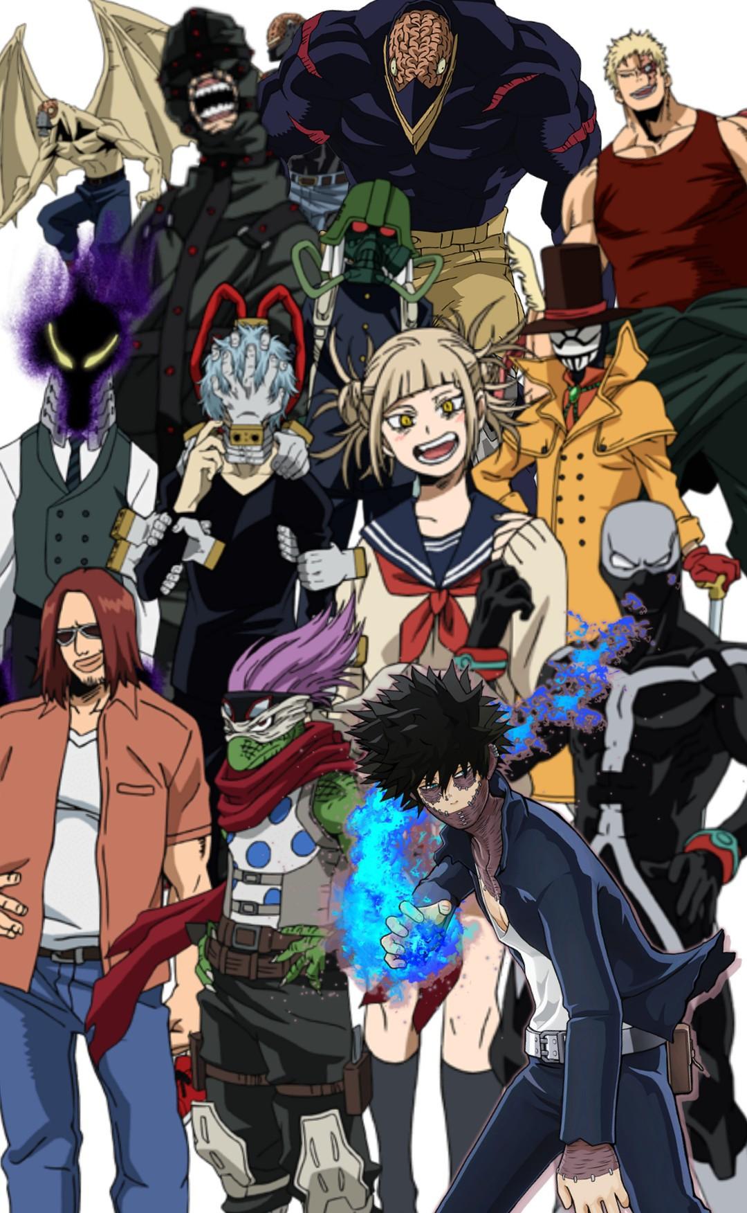 League Of Villains from BNHA