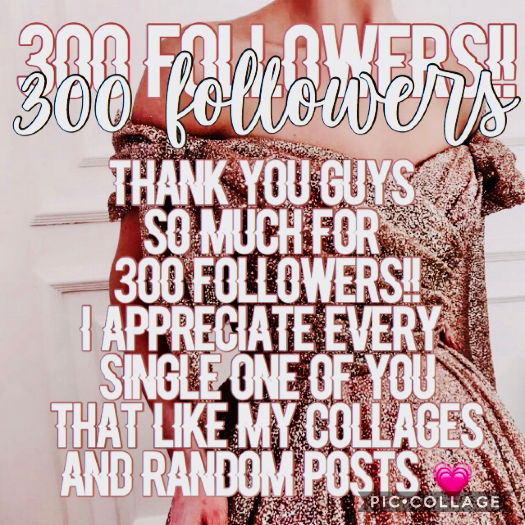 Thank you all for 300 followers!!! I really never thought I would get this far 🥺💗 ily all sm 