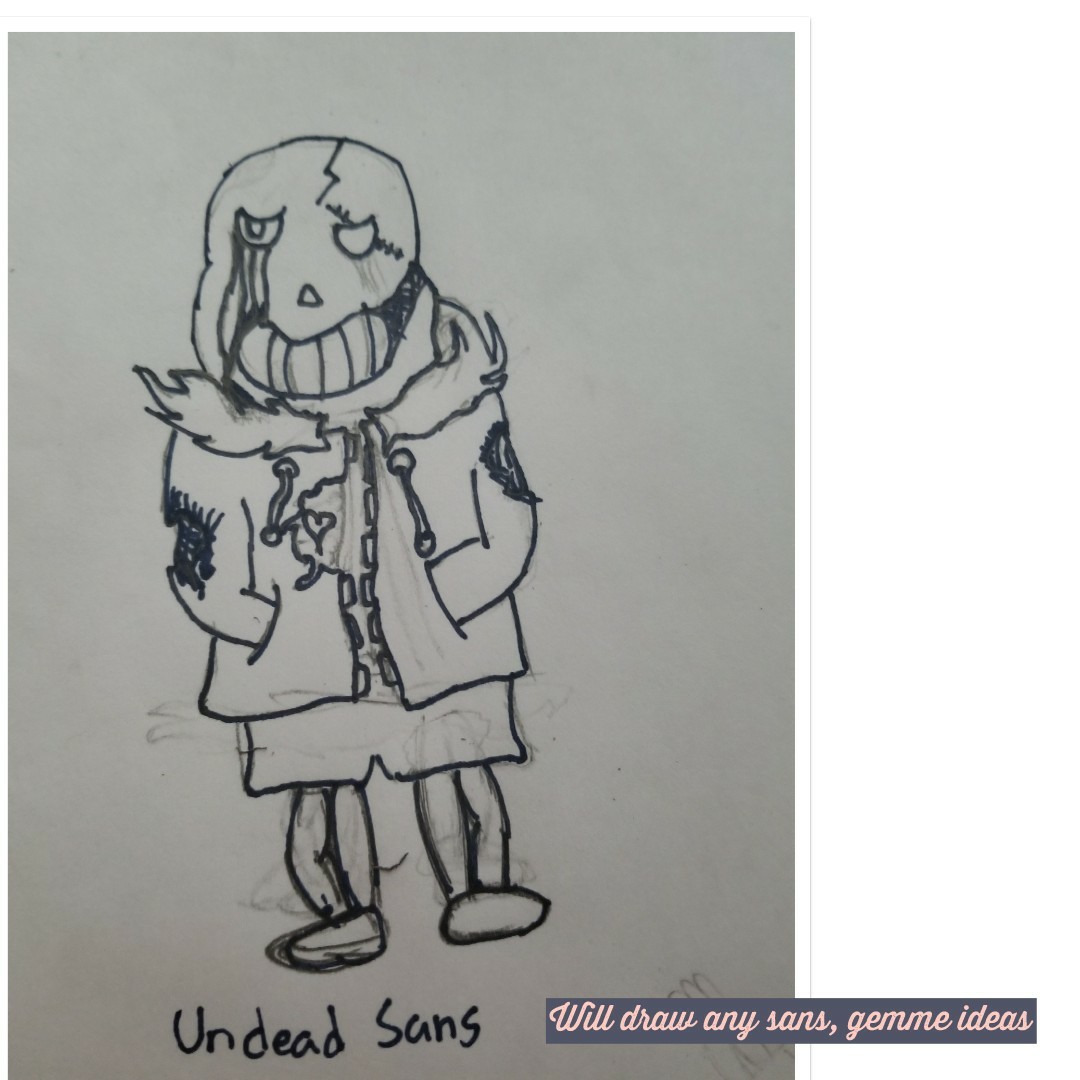 Will draw any sans, gemme ideas