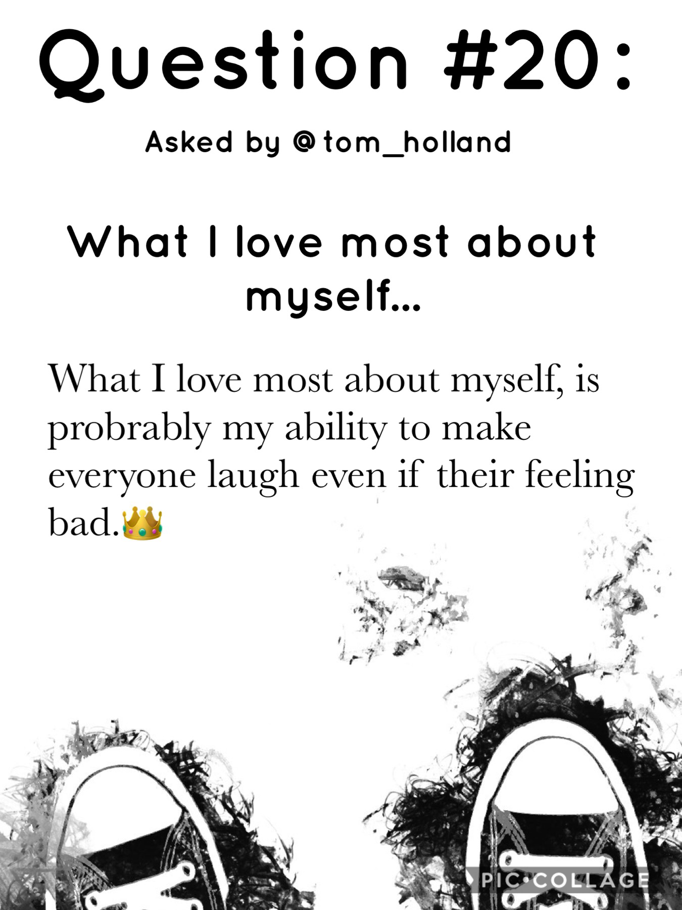 Post 77: Thanks for the question @tom_holland👑🤩