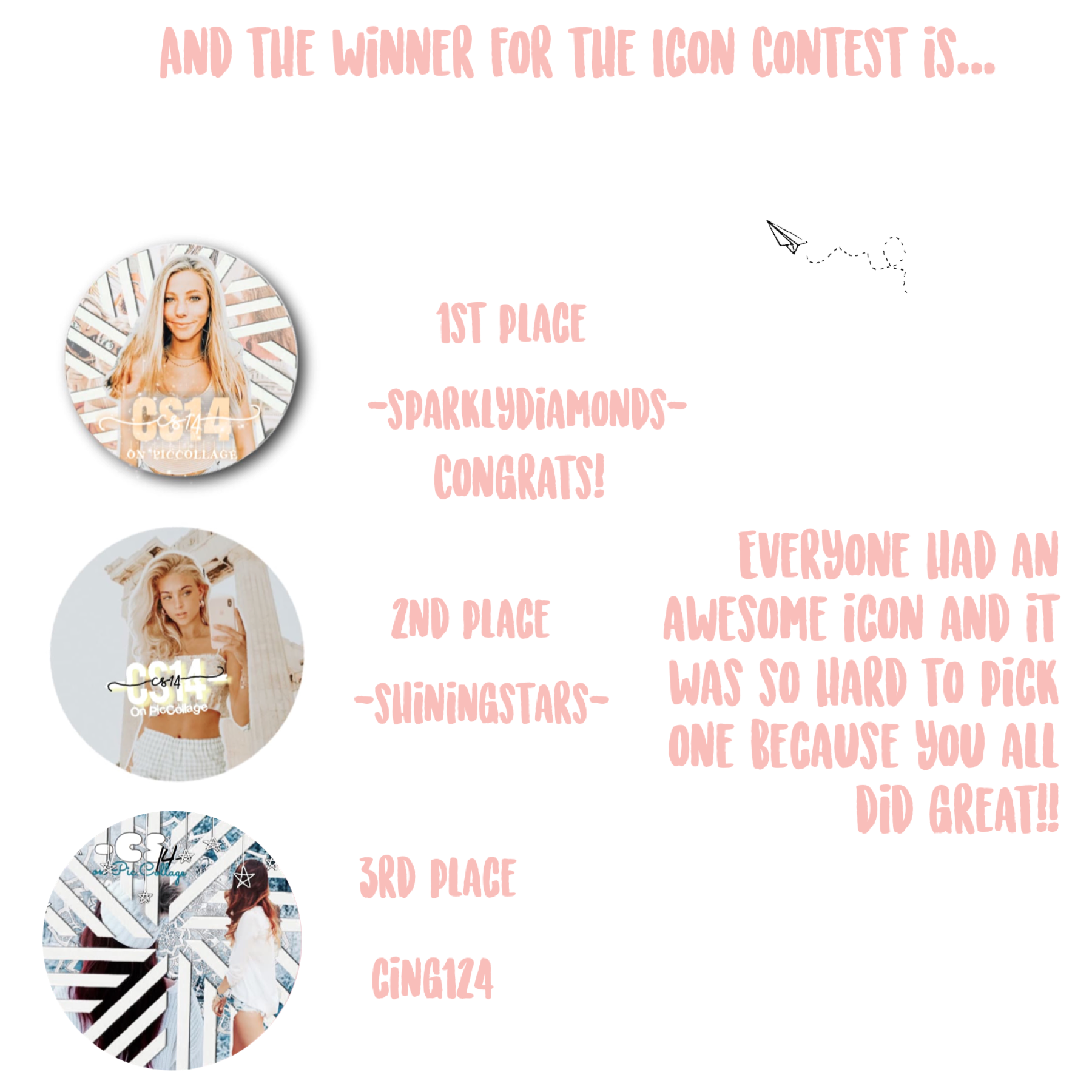 Icon Contest Results!