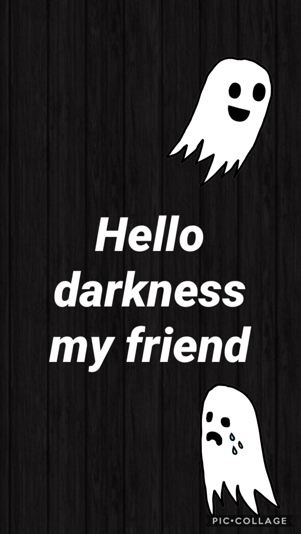 Is <<darkness>> no <<dark is>>