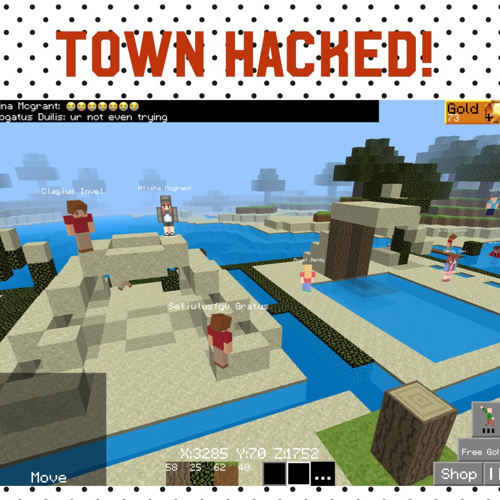 TOWN HACKED!