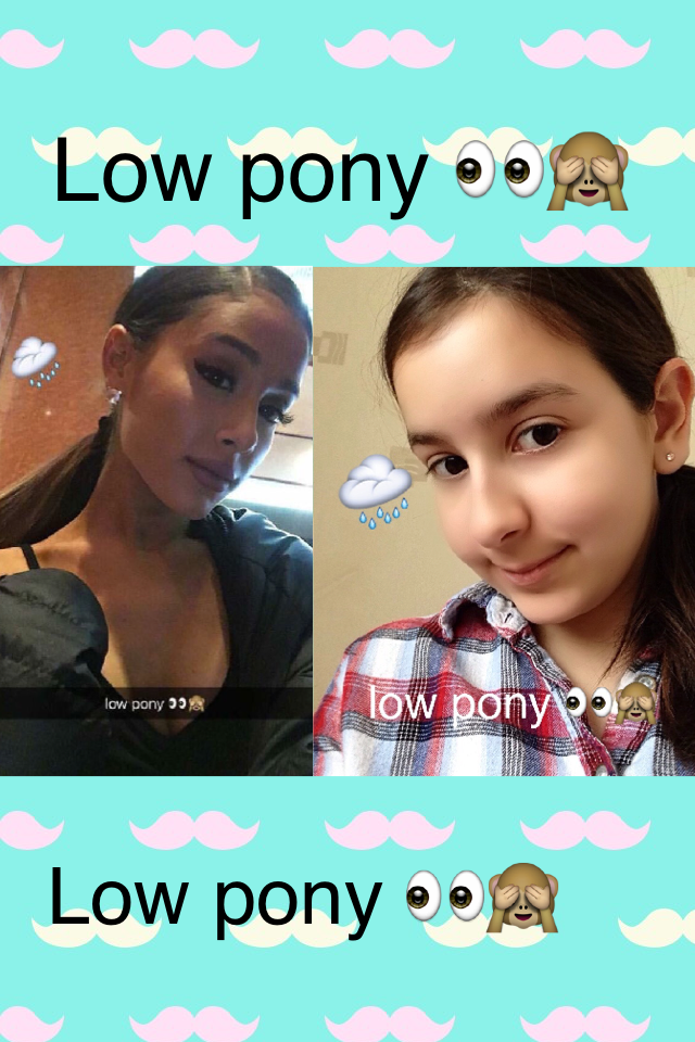 Low pony 👀🙈