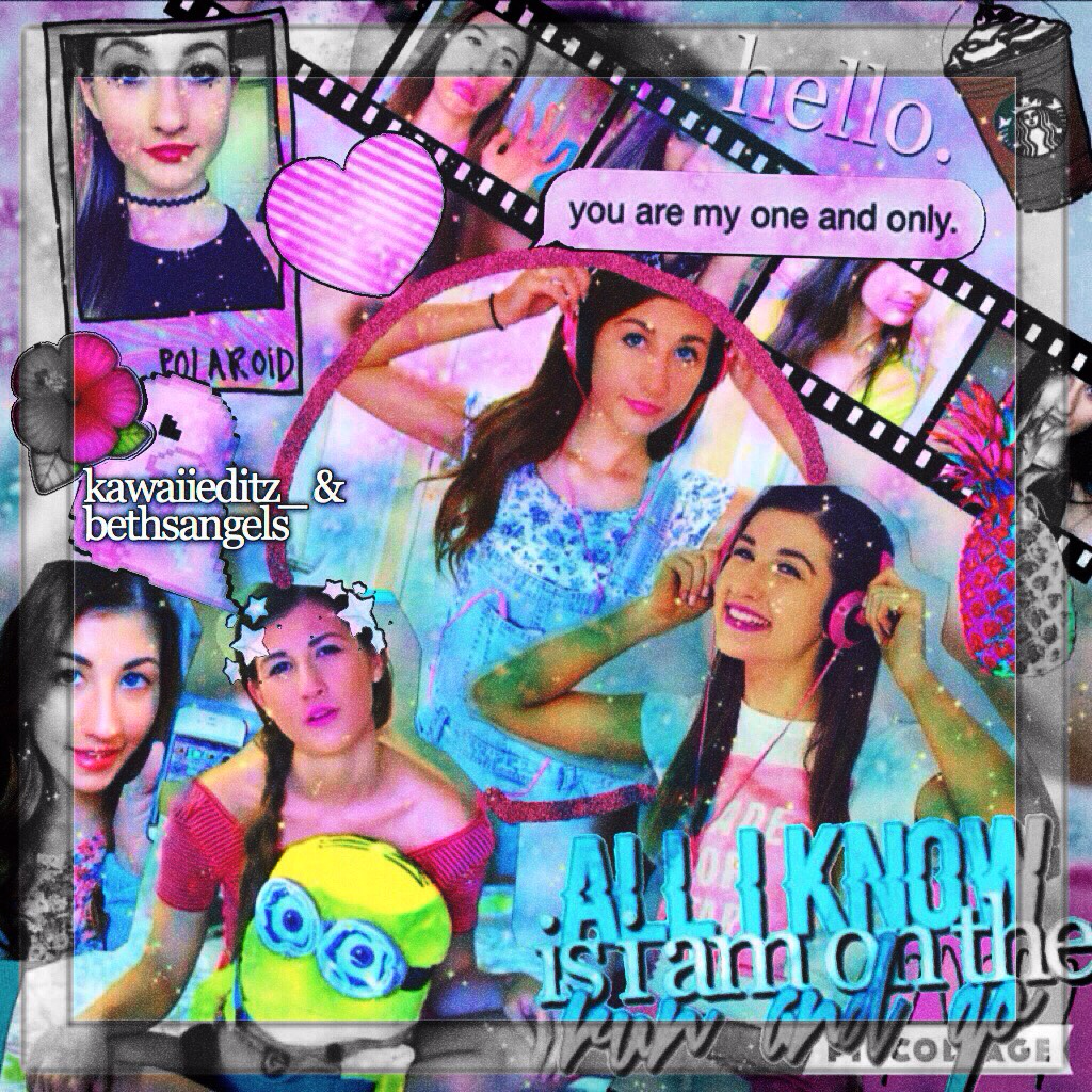 2 posts in one day !🙈💜 collab with the awesome kawaiieditz_ 😘💕 goal: 50 likes? \\ tysm for 180💗 xo becca