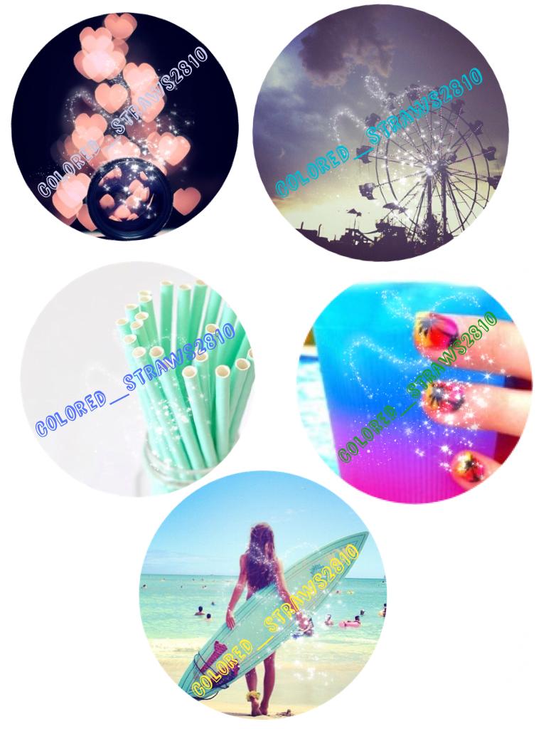 Icon pack for colored_straws2810 hope u like them