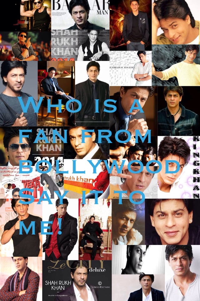Who is a fan from bollywood
Say it to me!