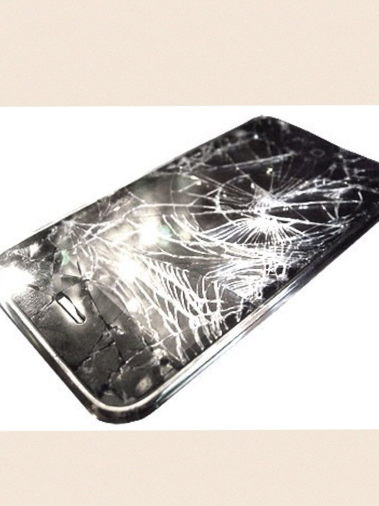 That is the back of my iPhone 4 that's what it looked like