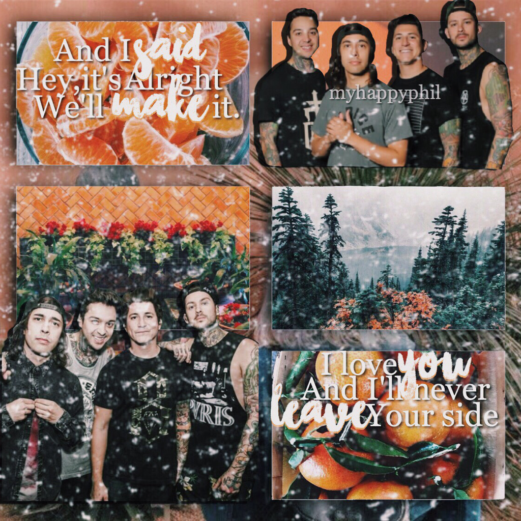 🍊CLICK HERE🍊

WHOA PTV is going to have a music video for circles YESH I'm so pumped:)WOT IS WRONG WITH MCR I'm so dun tho
Song:circles by Pierce the veil 
•70+ likes new edit•
Soz that I didn't post early:(Follow my gaming acc I'm still taking sign ups:@