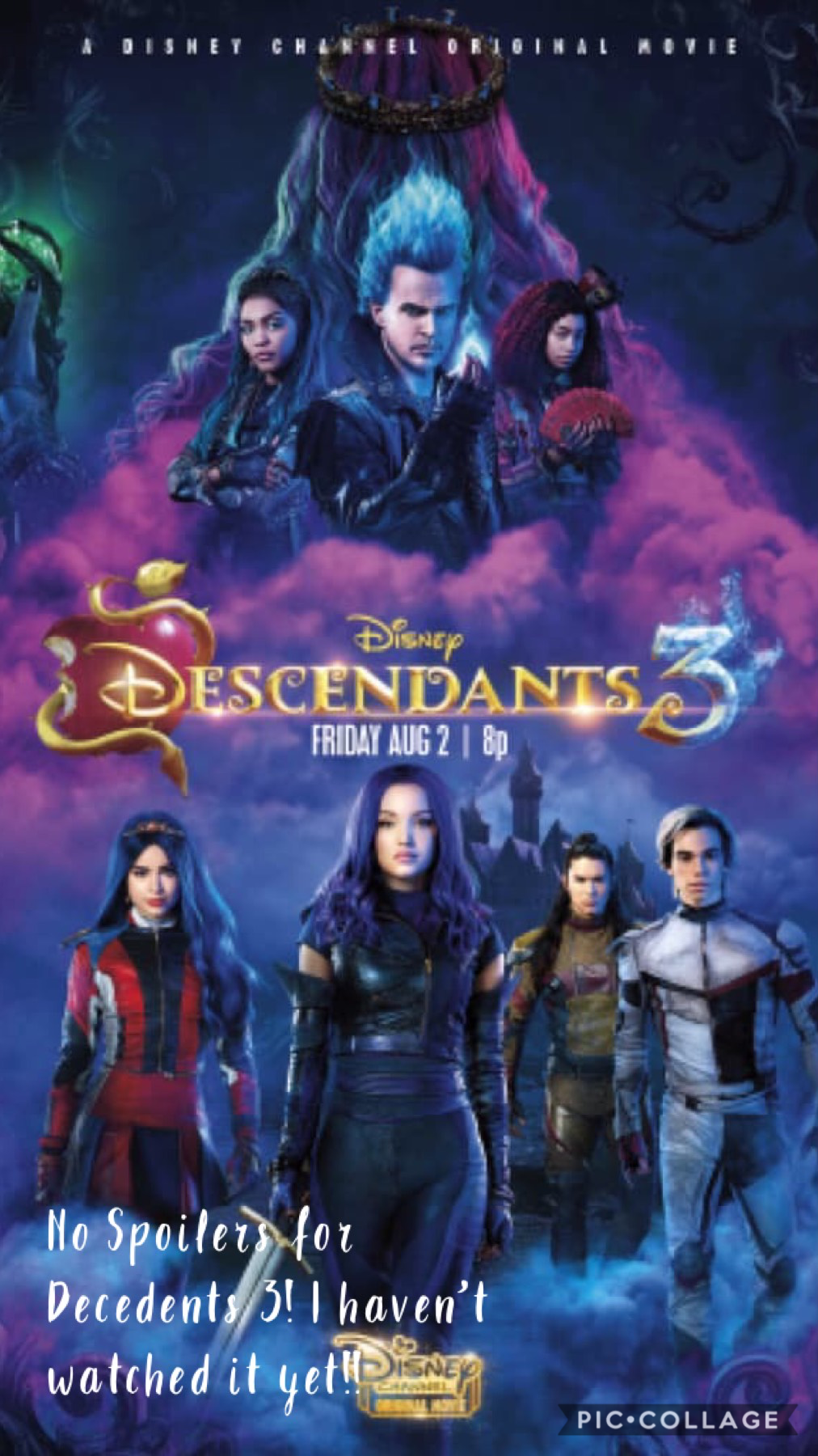 No Spoilers for Decedents 3! I haven’t watched it yet!!