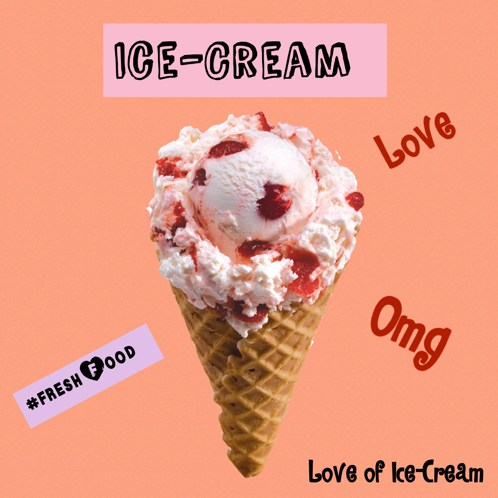 Ice-Cream Love😍👌
#FreshFood
#Followme
#Like